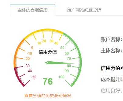 张家口百度信息流信用分值偏低不会干扰竞价推广效果